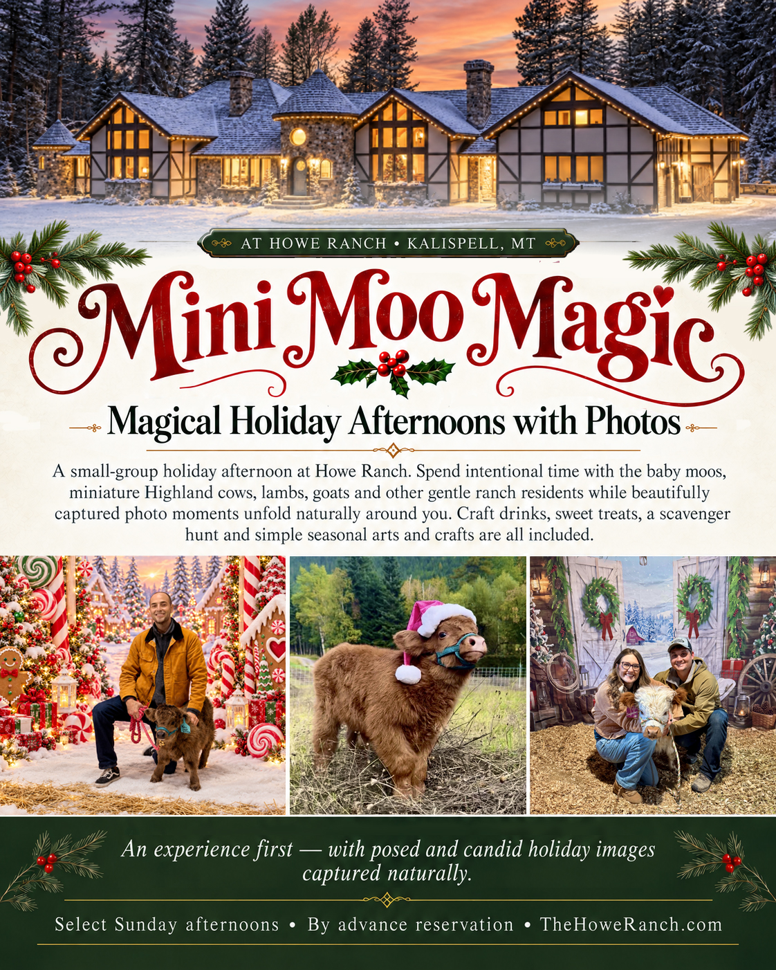 Mini Moo Magic - A Magical Holiday Afternoon with Photos